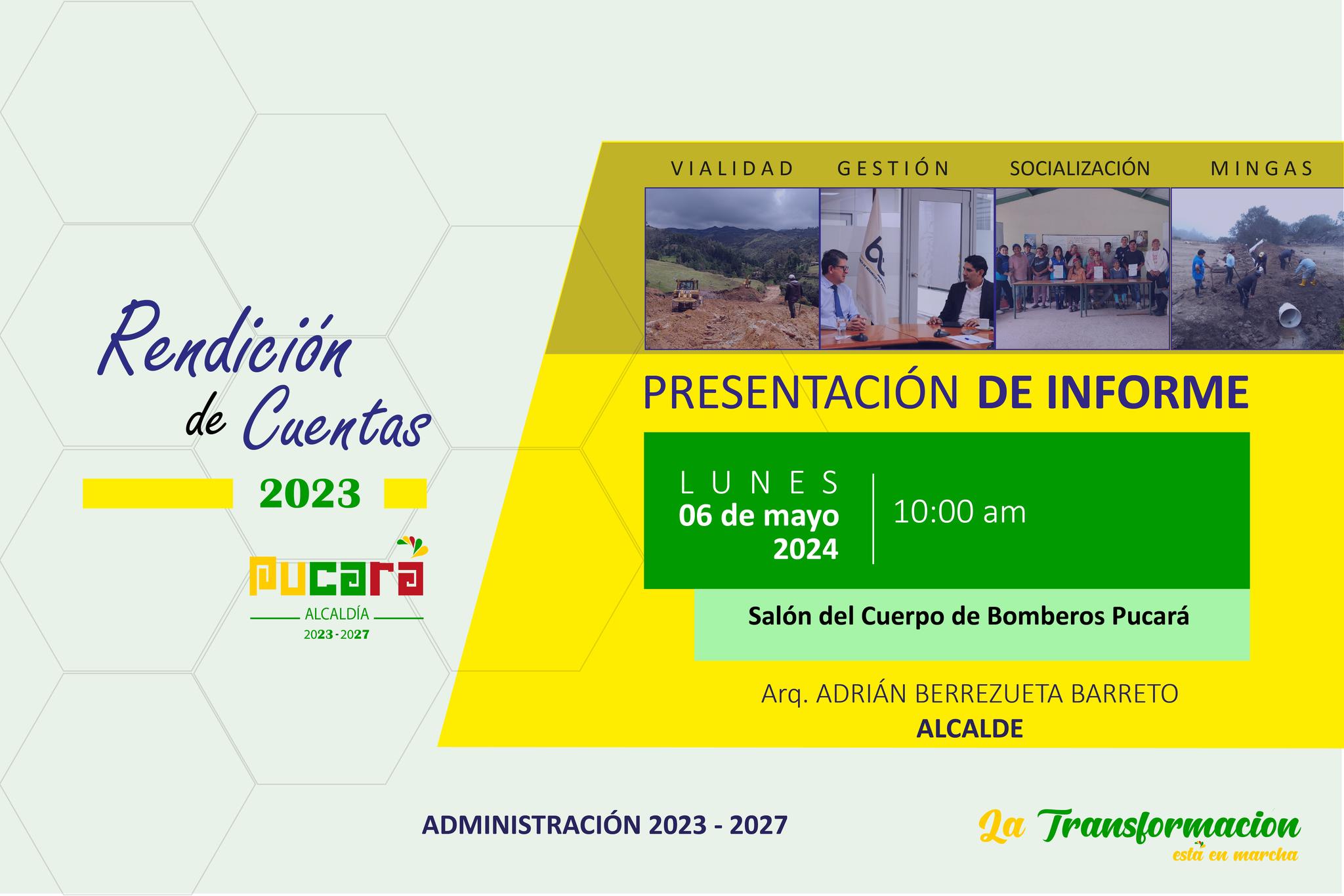 RENDICIÓN DE CUENTAS 2023